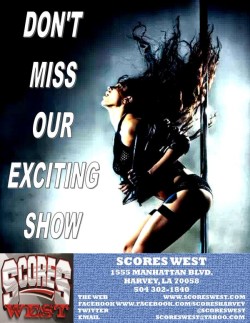 Photos and videos by SCORES WEST CABARET (@SCORESWEST) | Twitter
