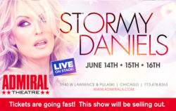 Stormy Daniels at the Admiral Theatre -Chicago, IL – USA