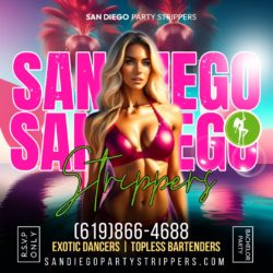 SAN DIEGO STRIPPERS + EXOTIC DANCERS 619-866-4688