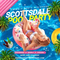 PHOENIX + SCOTTSDALE TOPLESS POOL PARTY IDEAS – 602-714-3593